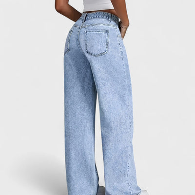 Mara - Jeans droits larges pour femme