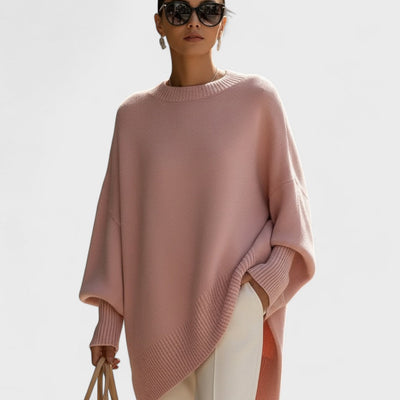 Mandy – Poncho Oversize Élégance Simple