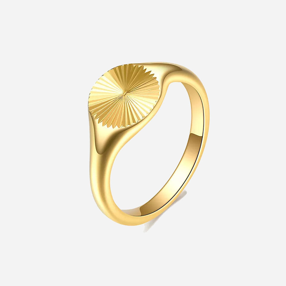 Rizavelle | Bague Sunburst en Or 18K