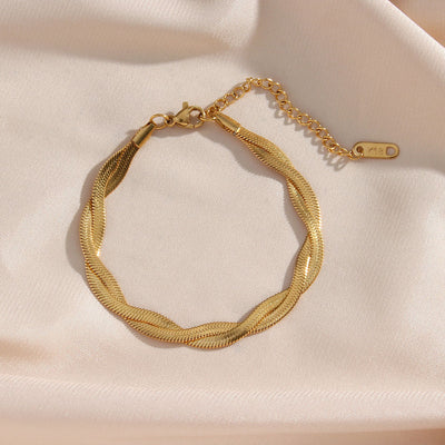 Madiorelle | Bracelet Torsadé en Or 18K