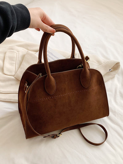 Luisa | Sac à Main Minimaliste en Cuir Suédé