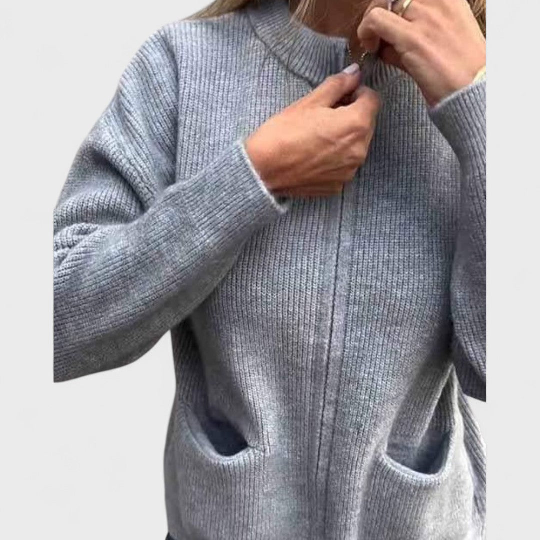 Noelle - Cardigan en coton tricoté