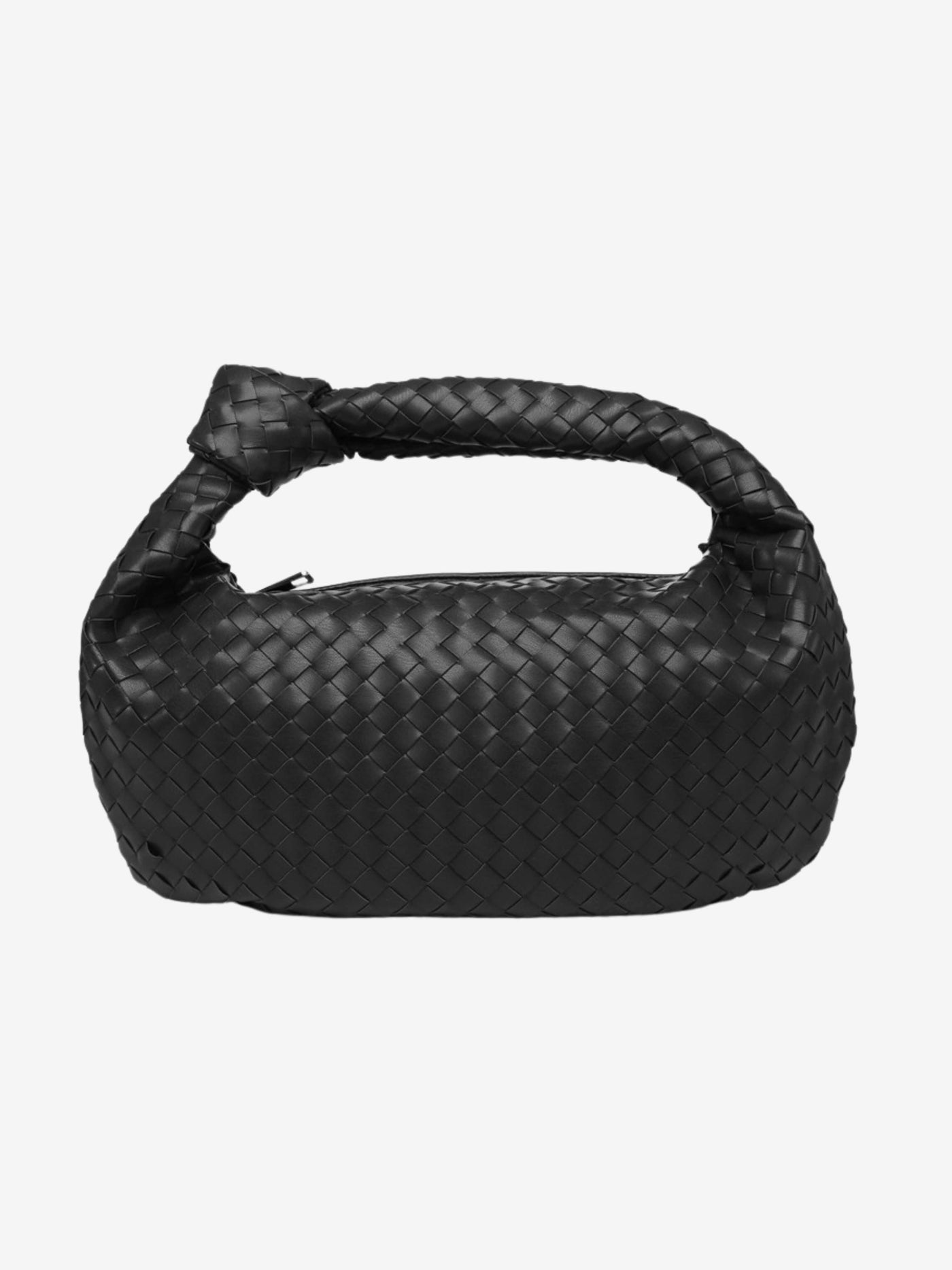 Giselle | Sac à Bandoulière Moyen Tressé avec Nœud