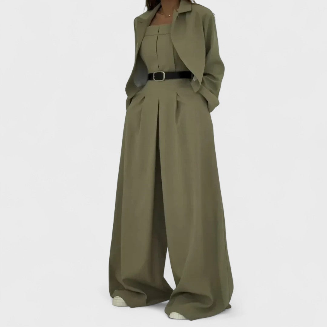 Eclat - Ensemble femme bustier + veste - Style élégant et tendance