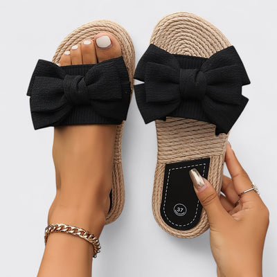 Revie - Sandales avec nœud Grace