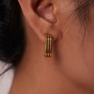 Charimelle | Boucles d'Oreilles en Or 18K