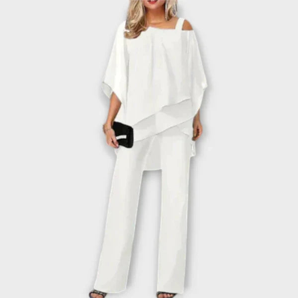 Ensemble de soirée en chiffon