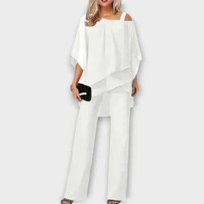 Ensemble de soirée en chiffon