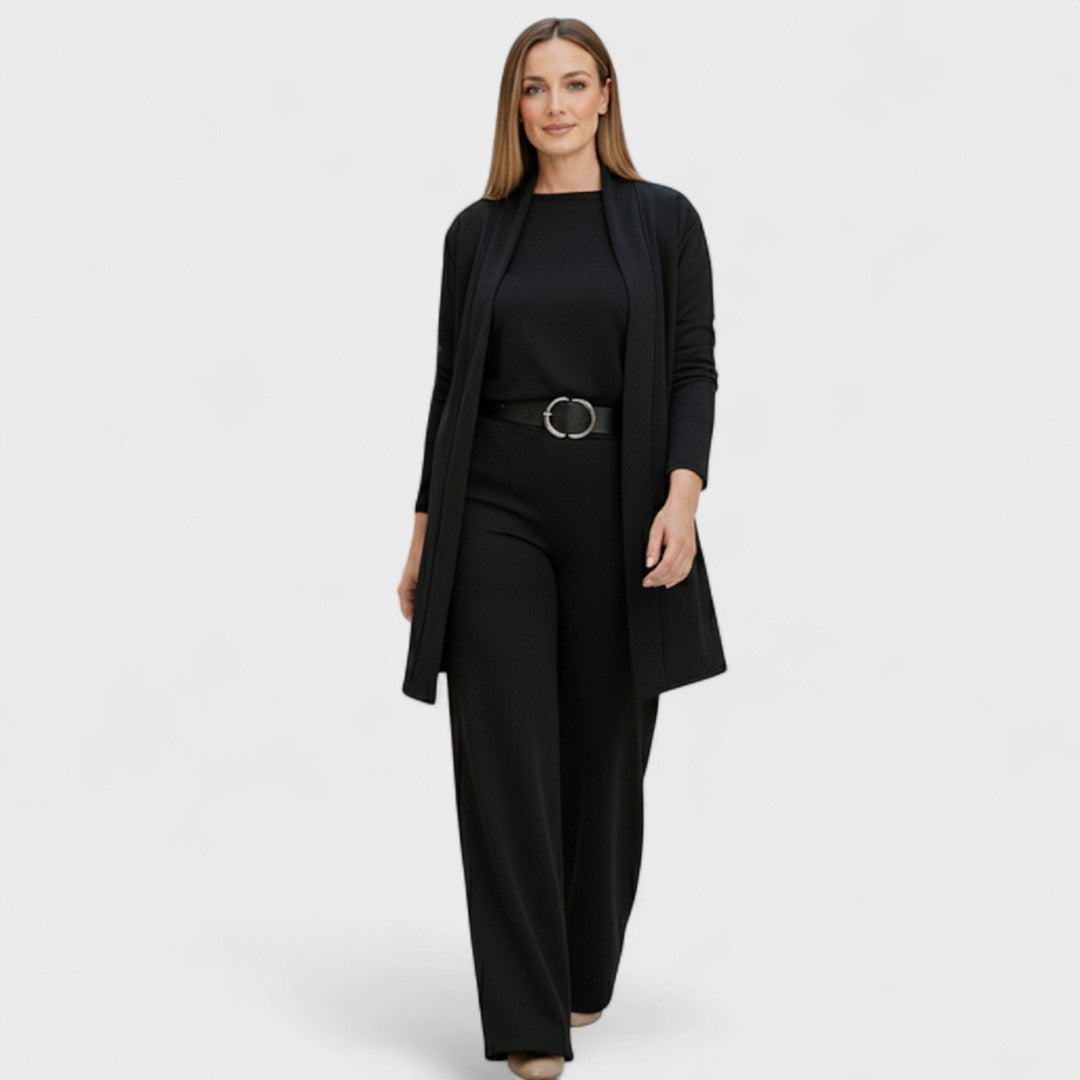 Nora - Ensemble Luxueux et Confortable en Trois Pièces pour Femme