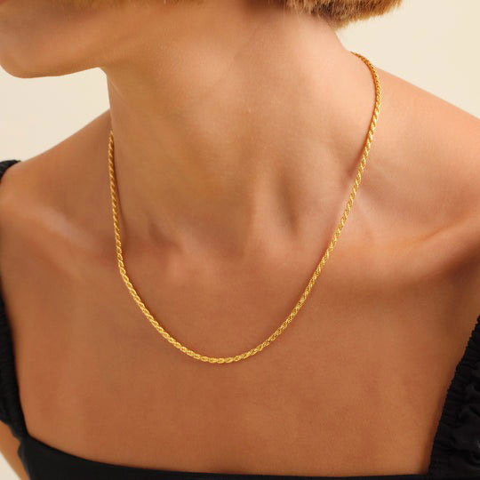 Mikalynne | Collier en Chaîne en Or 18K