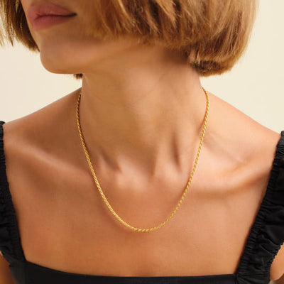 Mikalynne | Collier en Chaîne en Or 18K