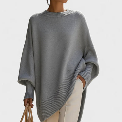 Mandy – Poncho Oversize Élégance Simple