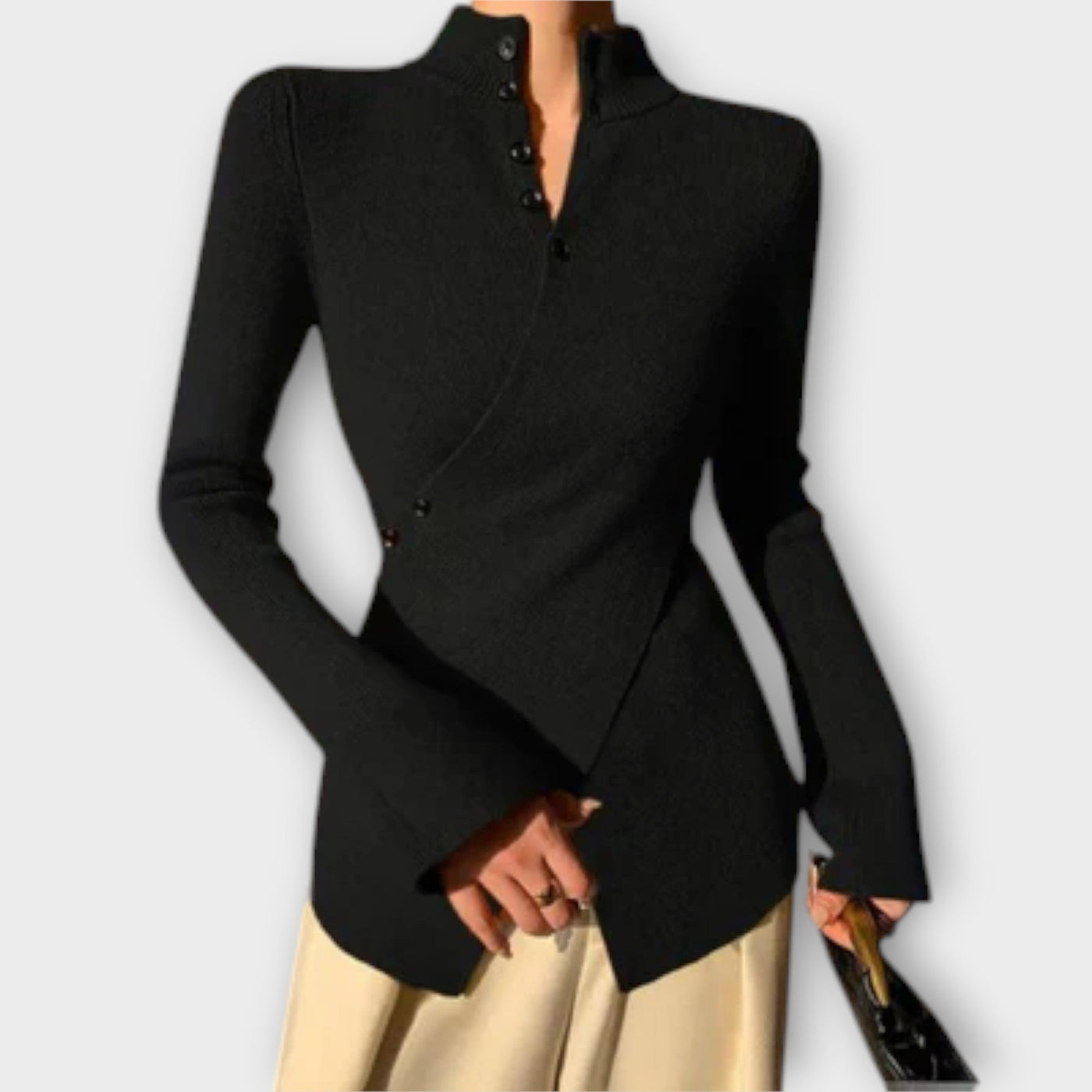 Michiko – Pull Élegant en Coton