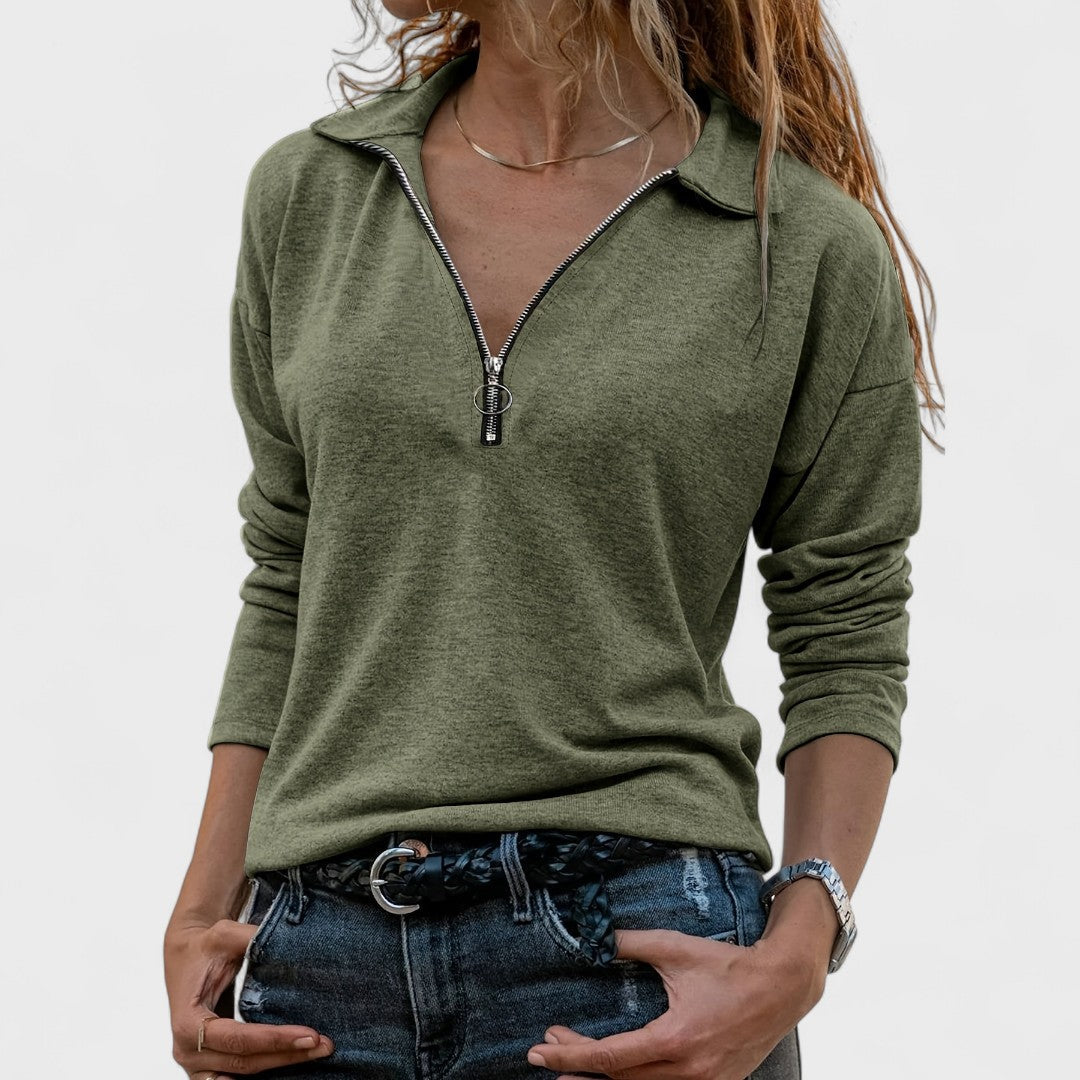 Madonna - Chemisier élégant à manches longues