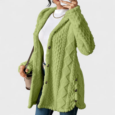 Katerina - Cardigan Manteau à Capuche Chaud