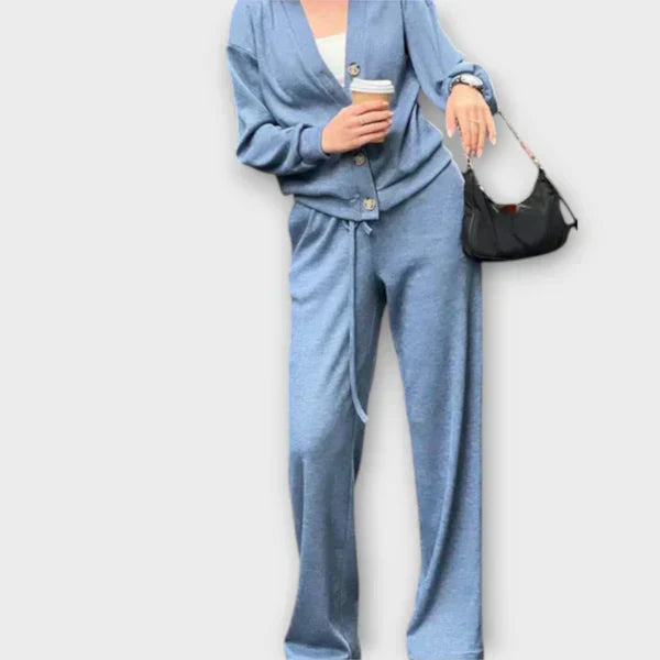 Blouse à manches longues et pantalons