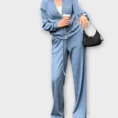 Blouse à manches longues et pantalons