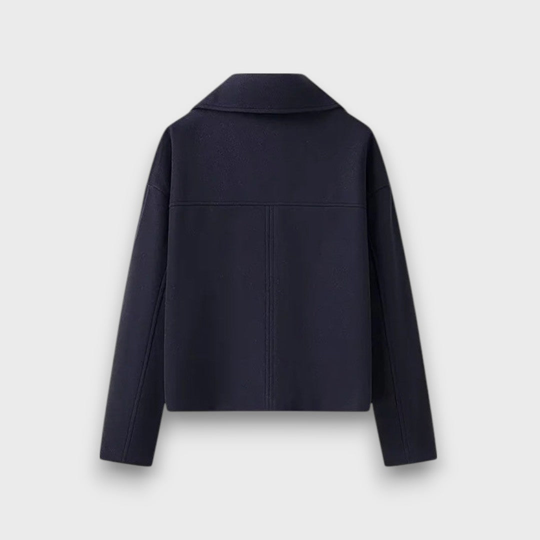 Pinalle – Manteau court avec col à revers
