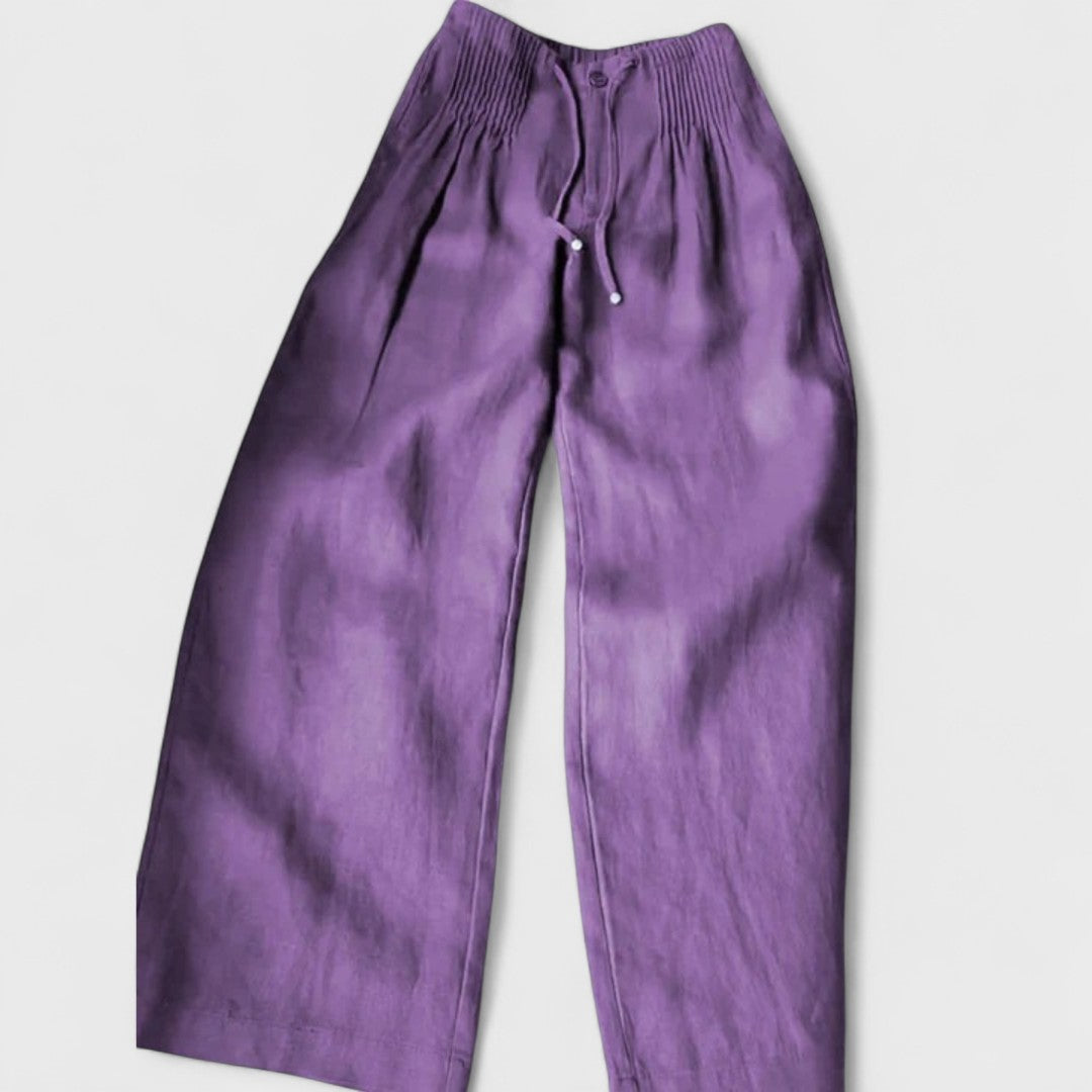 Isalie - Pantalons à jambe large