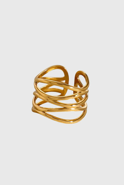 Catalina | Bague en Acier Inoxydable Élégante