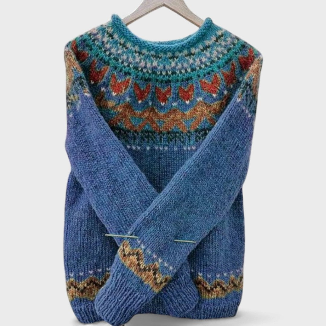 Velvo - Élégant gilet vintage à col montant