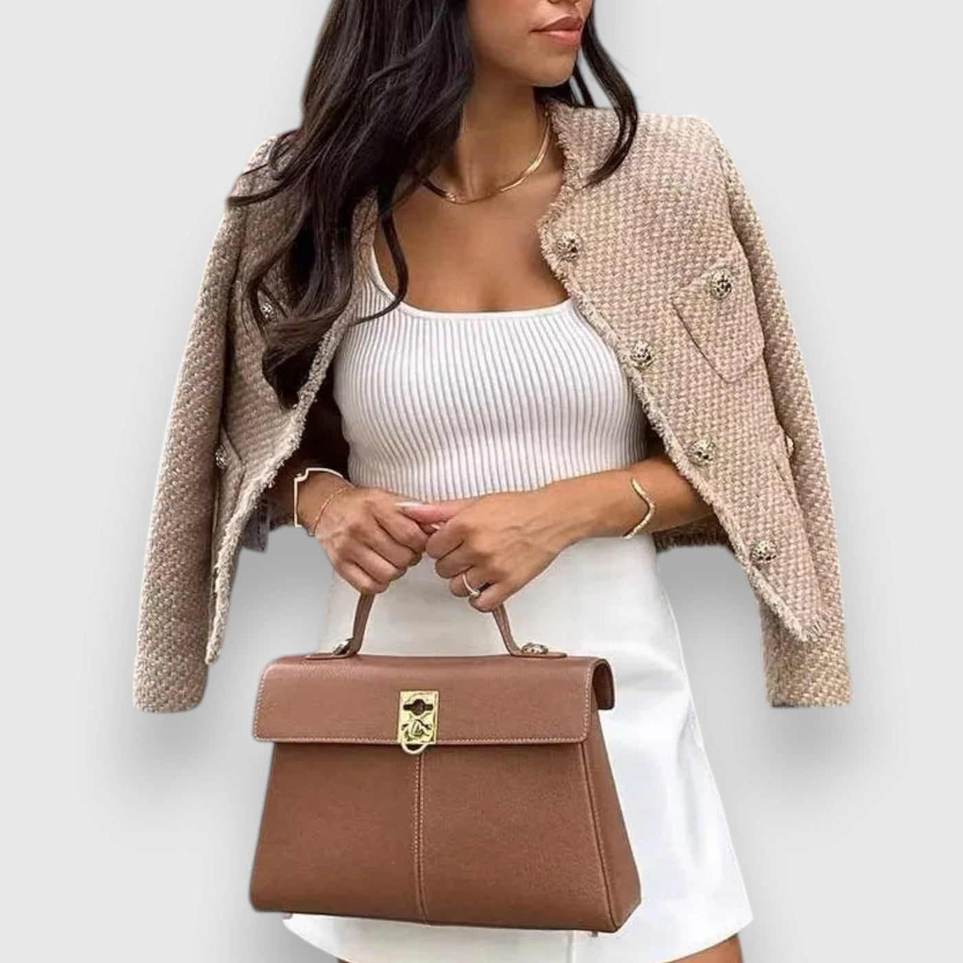 Kiriane – Veste de transition au silhouette intemporelle