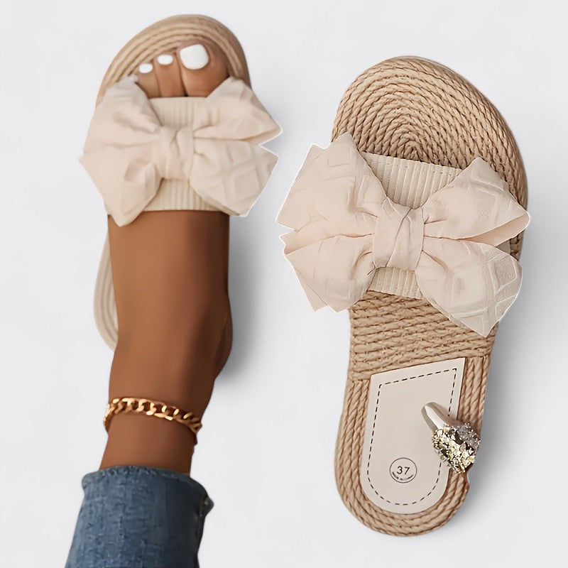 Revie - Sandales avec nœud Grace