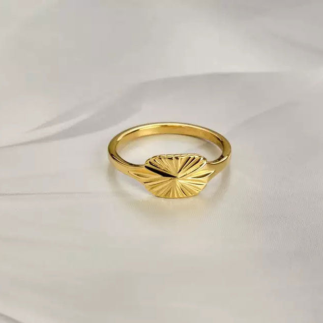 Aurizette | Bague Sunray en Or 18K