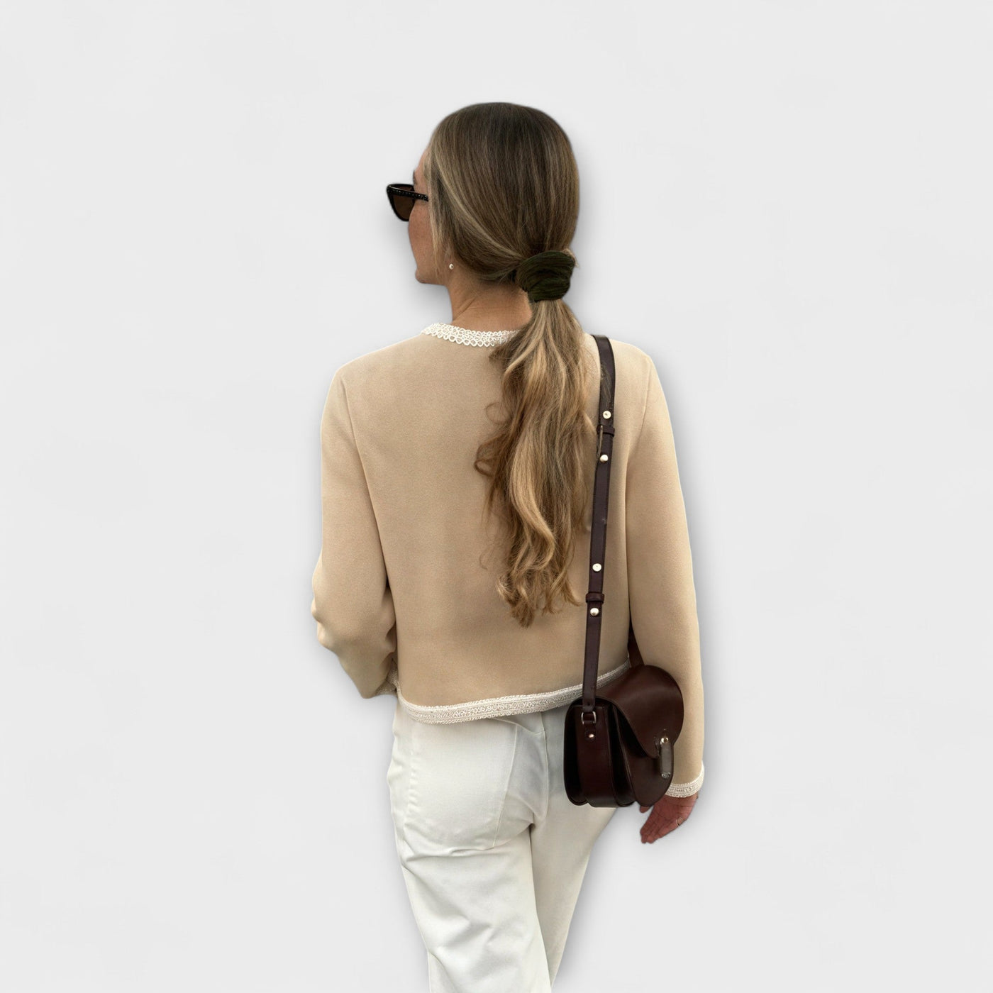 Cardigan Classique avec Poches Décoratives