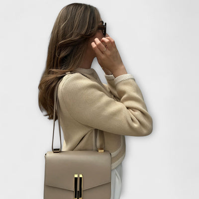 Cardigan Classique avec Poches Décoratives