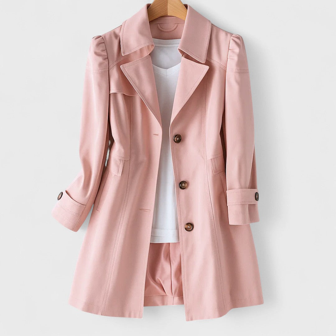 Veyressa - Manteau Trench Vintage