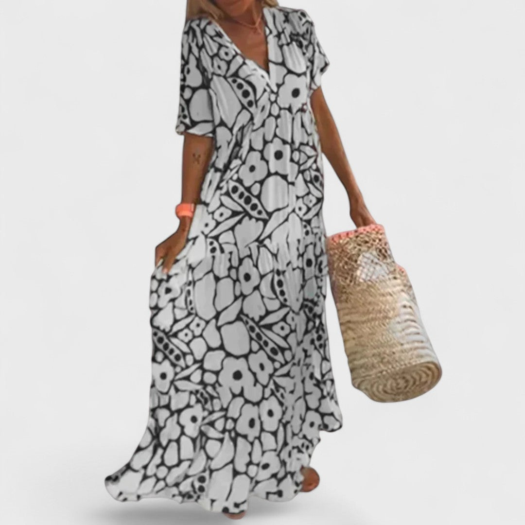 Christine | Robe légère et fluide pour l'été