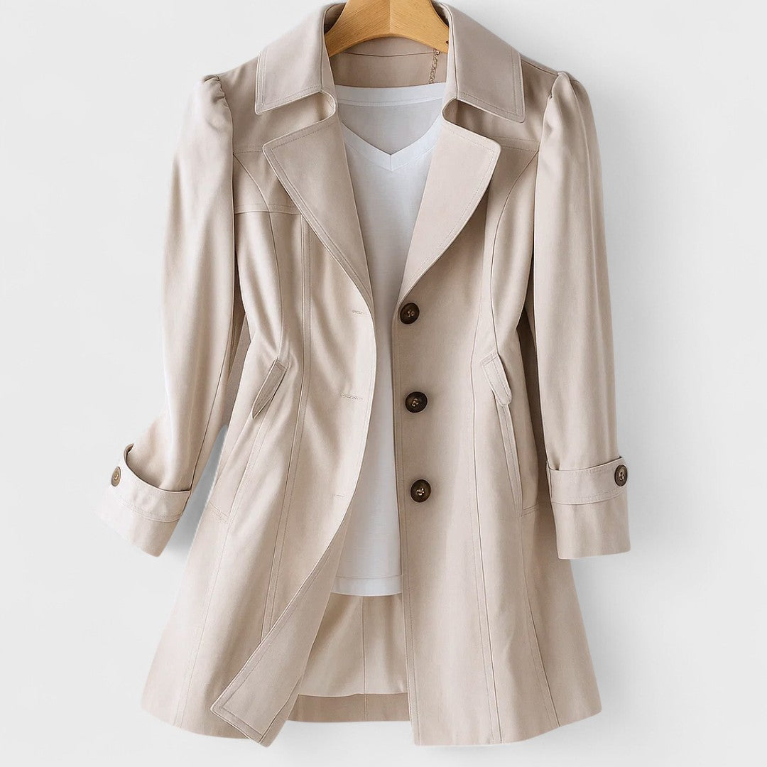 Veyressa - Manteau Trench Vintage