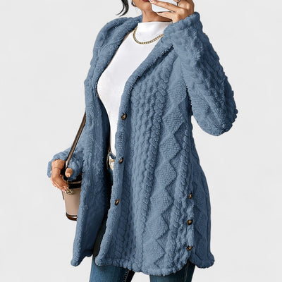Katerina - Cardigan Manteau à Capuche Chaud