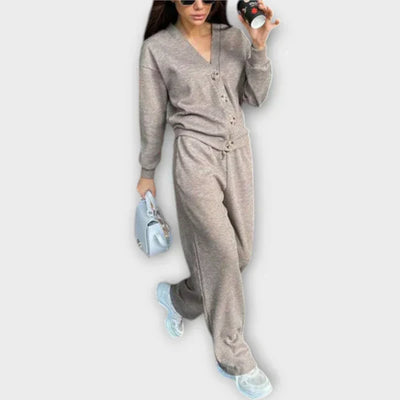 Blouse à manches longues et pantalons