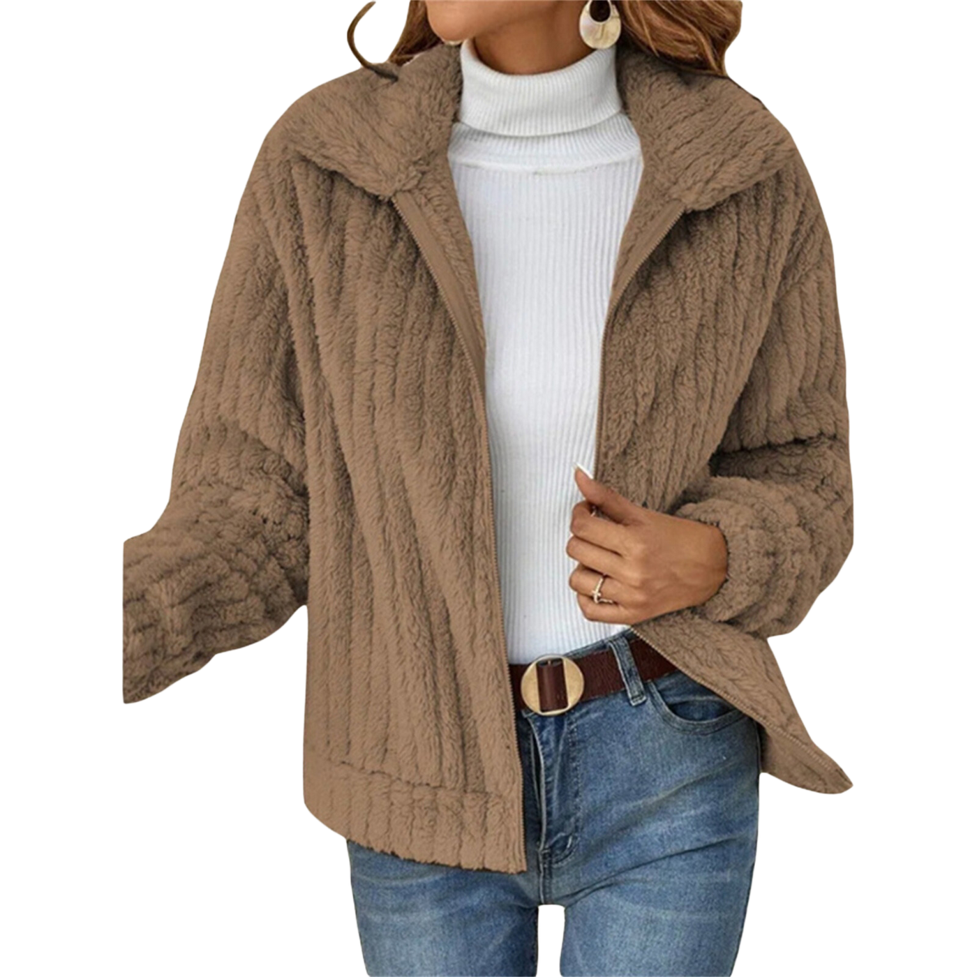 Isabella™ Veste Confortable en Fleece Hivernal