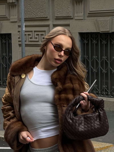 Sienna | Petit Sac avec Poignée Tressée