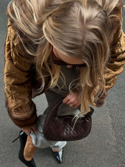 Sienna | Petit Sac avec Poignée Tressée