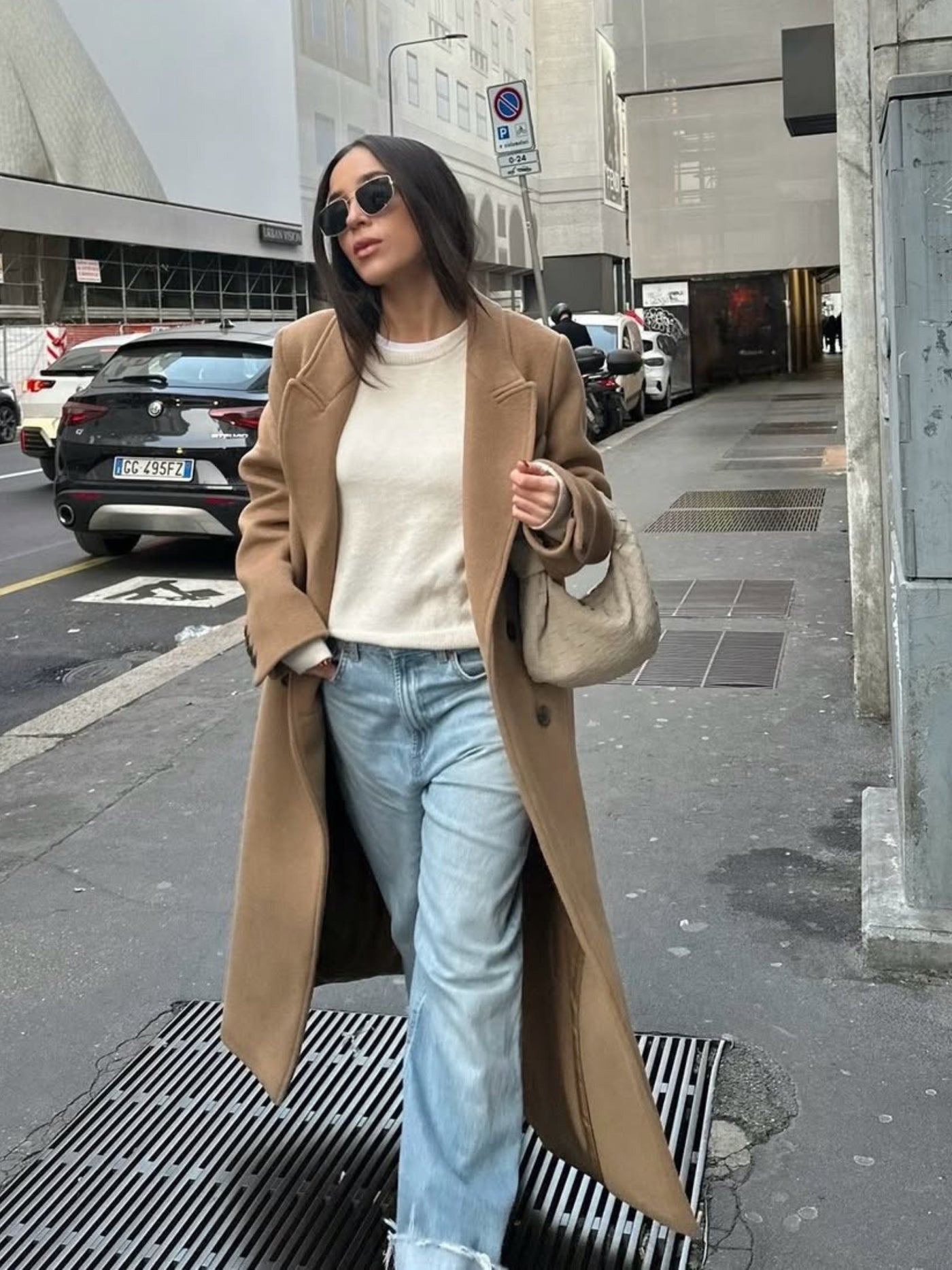 Renee | Sac Mini en Suède Intrecciato Doux