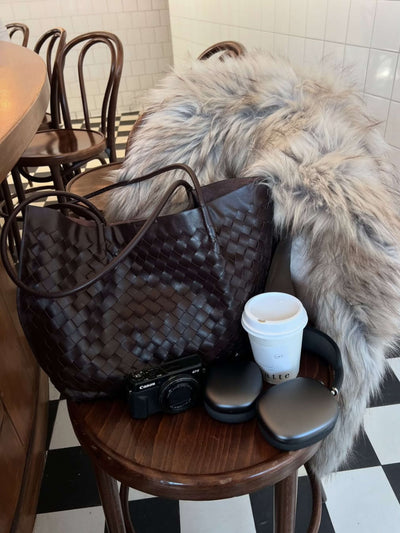 Lila | Sac Tote Tissé de Jour