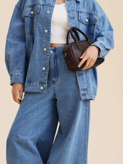 Eliza | Sac Carré avec Zip Brillant