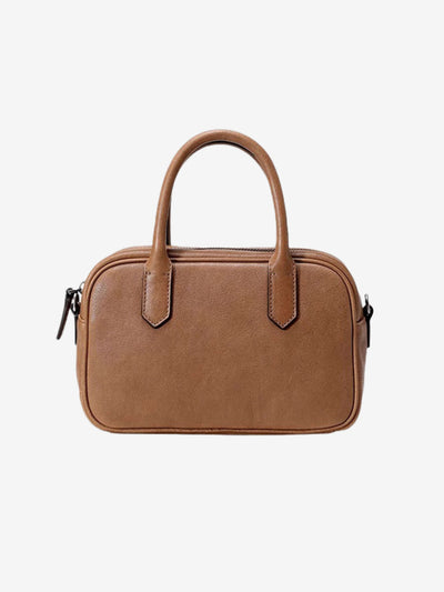 Eliza | Sac Carré avec Zip Brillant