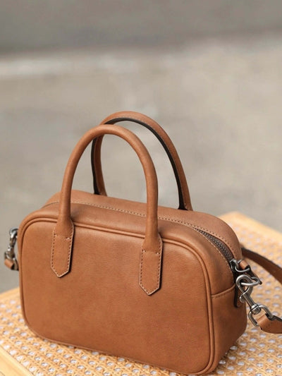 Eliza | Sac Carré avec Zip Brillant