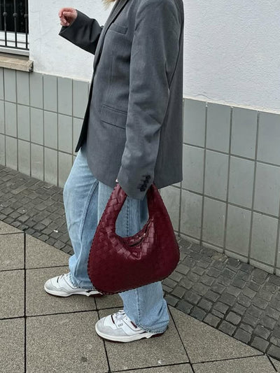 Elisha | Sac à Bandoulière Tressé Doux pour Tous les Jours