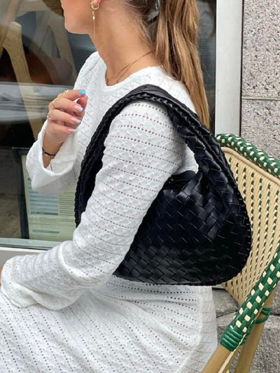 Elisha | Sac à Bandoulière Tressé Doux pour Tous les Jours