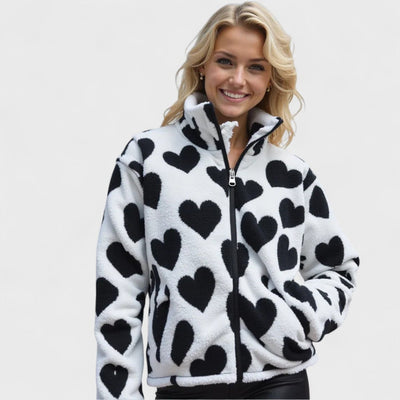 Katharina - Veste réversible en forme de cœur