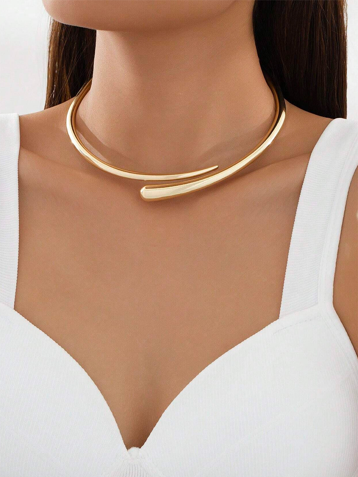 Heaven | Collier Choker Ouvert en Goutte