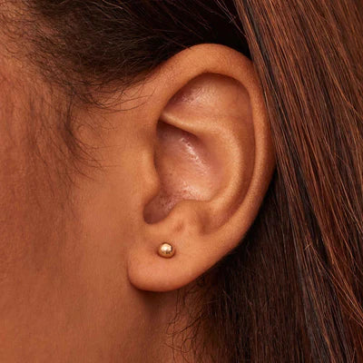 Soravelle | Boucles d'Oreilles Rondes en Or 18K