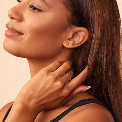 Soravelle | Boucles d'Oreilles Rondes en Or 18K