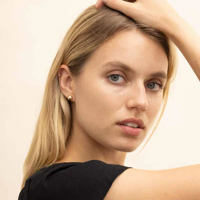 Soravelle | Boucles d'Oreilles Rondes en Or 18K